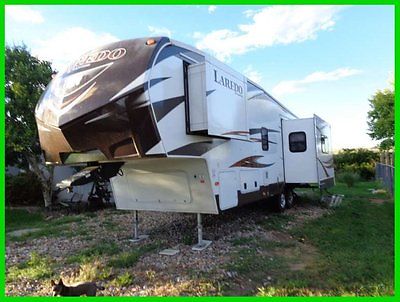 2014 Laredo 290SRE 29' 5th Wheel 3 Slide Outs A/C Furnace Queen Bed