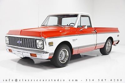 Chevrolet : C-10 Deluxe 1972 chevrolet c 10 deluxe fully restored and ready to cruise or show