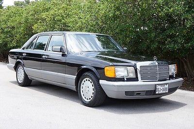 Mercedes-Benz : 500-Series  560 Series Extra Clean Serviced Must See 1987 560 sel 5.6 l v 8 16 v auto extra clean fully loaded serviced