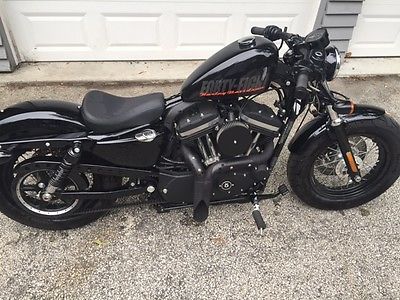 Harley-Davidson : Sportster Blacked out 48 for sale with custom Sik pipes