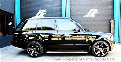 Land Rover : Range Rover 4WD 4dr SC 2008 rover sc strut package 22 wheels black wood trim financingavailable trades