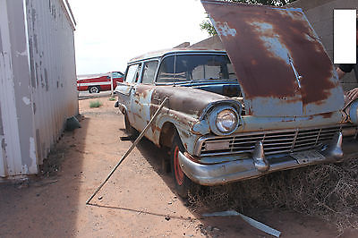 Ford : Other Base 1957 ford ranch wagon 2 door