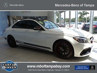 Mercedes-Benz : C-Class AMG C63 S 2015 mercedes amg c 63 s launch edition certified like new 88 330 msrp