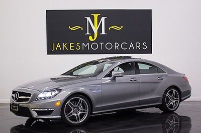 Mercedes-Benz : CLS-Class CLS63 AMG ($105K MSRP) 2012 cls 63 amg 105 k msrp 1 owner palladium silver on black loaded w options
