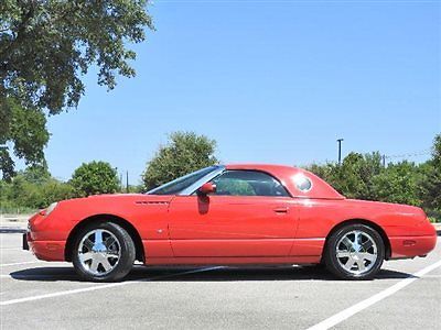 Ford : Thunderbird Base Convertible 2-Door Ford Thunderbird Convertible Low Miles 2 dr Automatic Gasoline 3.9L 8