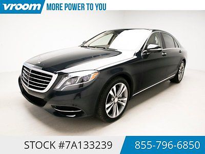 Mercedes-Benz : S-Class S550 4MATIC Certified 2015 5K MILES 1 OWNER 2015 mercedes benz s 550 4 matic 5 k miles nav sunroof 1 owner clean carfax vroom