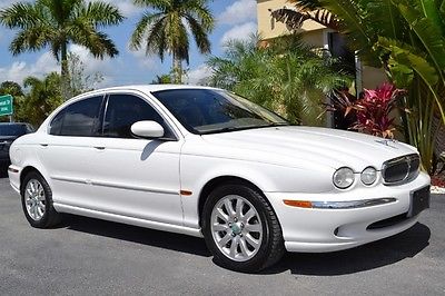 Jaguar : X-Type AWD 2003 jaguar x type x type florida sedan heated leather sunroof 77 k miles
