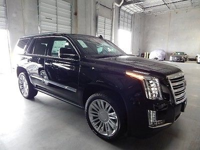 Cadillac : Escalade Platinum 6.2L RWD Courtesy Car Special (sold as new); MSRP: $91,965