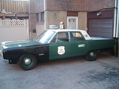 Plymouth : Fury fair Vintage 1968 police car