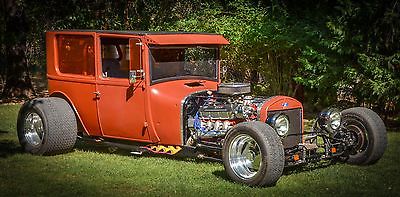 Ford : Model T FORD MODEL “T” SEDAN VINTAGE ‘OLD SCHOOL’ HOT ROD 1927 ford model t sedan vintage old school hot rod