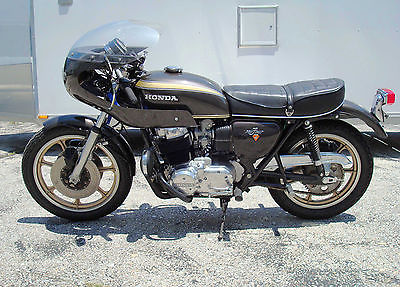 Honda : CB 1973 honda cb 750 k 2 cafe racer original owner 2080 orig miles