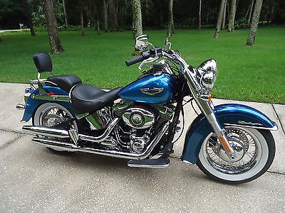 Harley-Davidson : Softail 2015 harley softail deluxe only 500 miles and pristine condition