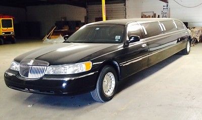 Lincoln : Town Car Executive Limousine 4-Door BLACK LIMOSOUINE LINCOLCN TOWN CAR - STRETCH