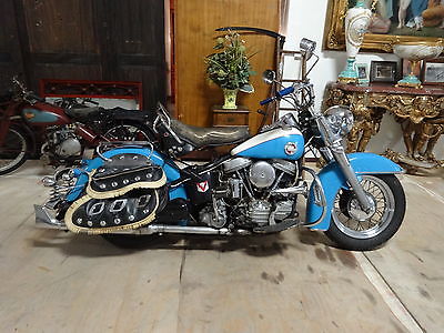 Harley-Davidson : Other 1957 harley flh panhead knucklehead ul shovelhead evo