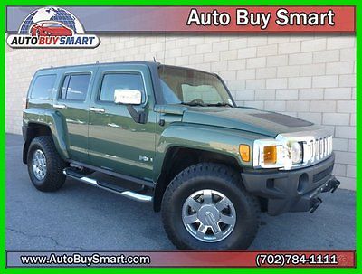 Hummer : H3 ****INTERNET SPECIAL**** **NAVIGATION & TV's**** 2006 used 3.5 l i 5 automatic 4 wd suv onstar green look at this