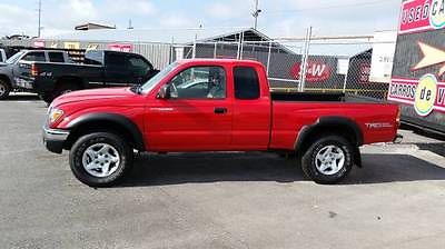 Toyota : Tacoma PRERUNNER 2004 toyota tacoma prerunner 2 dr xtra cab red 2 wd 6 cyl rebuilt title