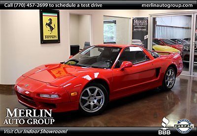 Acura : NSX 2dr Sport Open Top Manual used 1995 acura nsx t manual transmission leather targa roof 3.0L V6 14k miles
