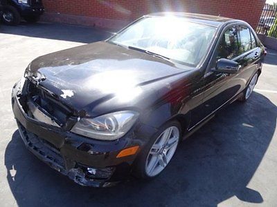 Mercedes-Benz : C-Class C250 2013 mercedes benz c class c 250 repairable salvage project save wrecked damaged