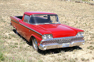 Ford : Ranchero 1959 ford ranchero excellent condition 460 stroker 600 hp built show car