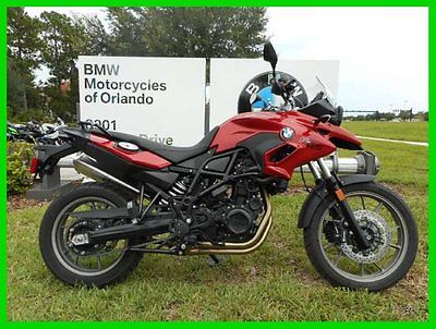 BMW : F-Series Red 2014 BMW F 700 GS Pre Owned Low Miles