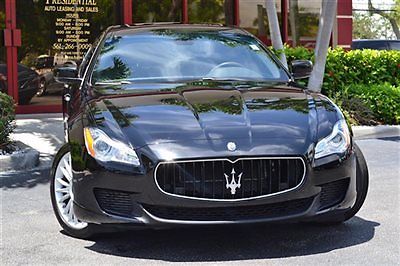 Maserati : Quattroporte S 2014 maserati quattroporte s q 4 clean carfax 1 owner new tires 14 k
