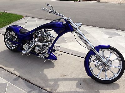 Custom Built Motorcycles : Chopper Eddie Trotta 2007 Thunder Cycle Soft Tail Custom