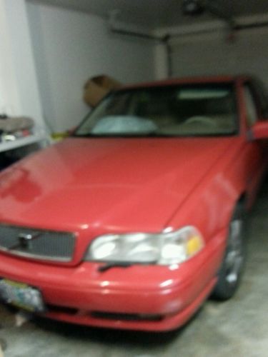Volvo : S70 T5 1998 rare red volvo s 70 t 5 turbo running poorly and misfiring