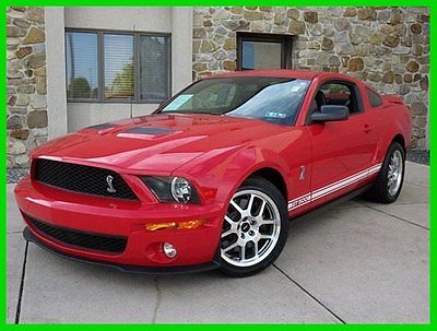 Ford : Mustang Shelby GT500 6 Speed Manual 2008 ford mustang shelby gt 500 5.4 l v 8 32 v 6 speed manual rwd coupe premium