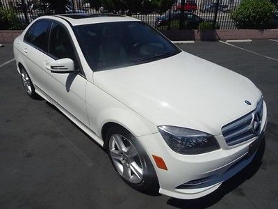 Mercedes-Benz : C-Class C300 2011 mercedes benz c class c 300 repairable salvage wrecked save damaged fixable