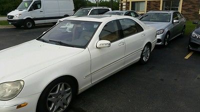Mercedes-Benz : S-Class 2003 mercedes benz s 430 s class white leather