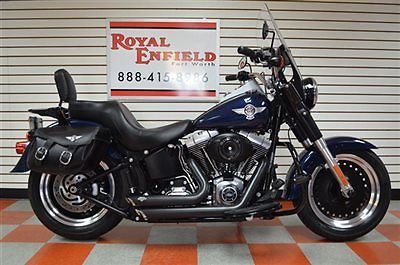 Harley-Davidson : Softail FAT BOY LO LOADED!!! 2012 harley fat boy lo low miles loaded with nice upgrades great price financing