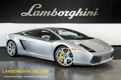 Lamborghini : Gallardo Base Coupe 2-Door VERY NICE! + AM/FM CD/CASSETTE + PWR HEATED SEATS + CASSIOPEA WHLS + ALCANTARA