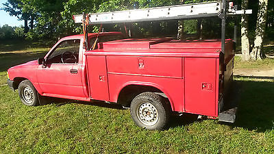 Toyota : Other 1989 toyota pickup with reading aluminum utility bed 22 re
