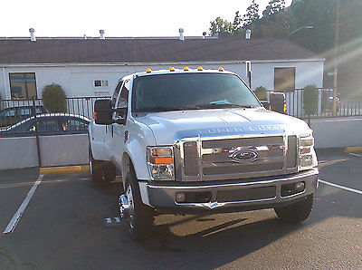 Ford : F-450 Lariat White Ford F-450 Lariat Superduty Fully Loaded 4x4