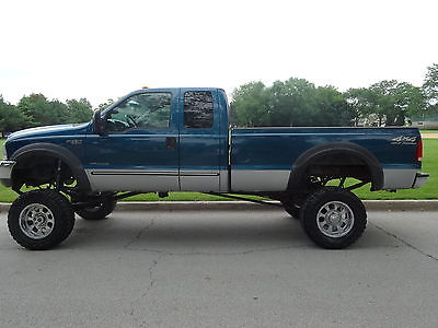 Ford : F-250 XLT Extended Cab Pickup 4-Door 2000 ford f 250 4 x 4 diesel 7.3 l lifted