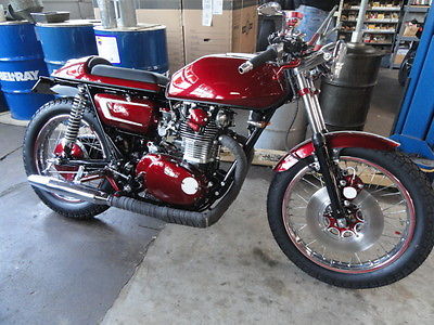 Yamaha : XS 1973 yamaha xs 650 custom cafe motorcycle professionally built must see
