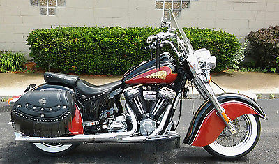 Indian : CHIEF ROADMASTER  2002 indian chief roadmaster 110 big bore 6 speed factory custom paint