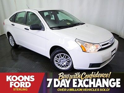 Ford : Focus SE 4dr Sedan Factory Certified~One-Owner~Non-Smoker~Very Low Miles~Excellent Condition!