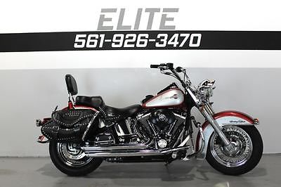 Harley-Davidson : Softail 2004 harley flstci heritage classic video low miles exhaust softail 136 a month