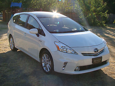 Toyota : Prius V Five w/Advanced Technology Pkg 2014 toyota prius v only 2 k mi leather navigation panoramic roof look