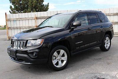 Jeep : Compass Sport 2014 jeep compass sport damaged wrecked rebuilder must see wont last l k