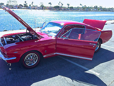 Ford : Mustang GT Fastback 1966 ford mustang fastback gt 289 a code factory a c red red 100 point driver