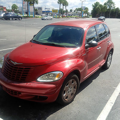 Chrysler : PT Cruiser Touring Wagon 4-Door Car, 4 door, Touring, 2.4 L Engine, Red, Compact, Good Condition