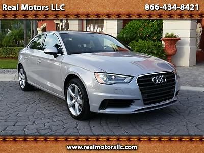 Audi : Other A3 QUATTRO, Sedan, Premium, AWD  2015 audi a 3 awd sedan with 5400 miles just serviced and inspected financing a