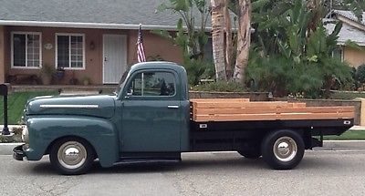 Ford : Other Pickups Flat Bed 1951 ford f 1 custom
