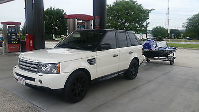 Land Rover : Range Rover Sport Supercharged Sport Utility 4-Door range rover sport supercharged white