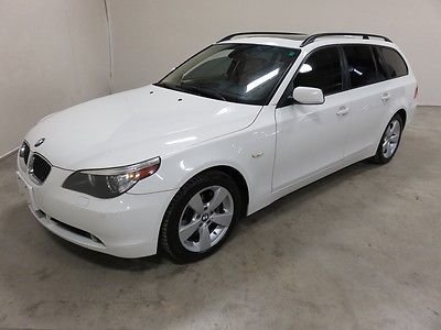BMW : 5-Series Wagon 07 bmw 530 xi wagon 3.0 l i 6 awd auto sunroof leather power everything co owned
