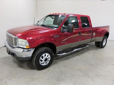 Ford : F-350 LARIAT 02 ford f 350 lariat power stroke 7.3 l v 8 turbo diesel crew long auto dually 4 wd