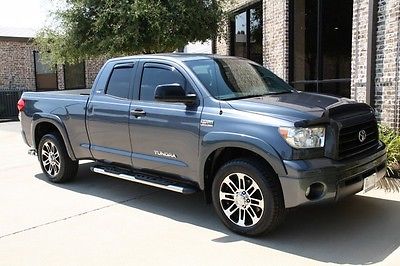 Toyota : Tundra Double Cab SR5 2WD Slate Metallic Sport Appearance Pkg Bluetooth Leather Corsa Exhaust 20s Bedliner