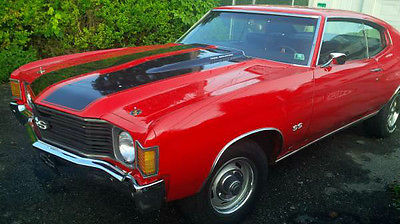 Chevrolet : Chevelle SS Clone 1972 chevrolet chevelle ss clone 350 350